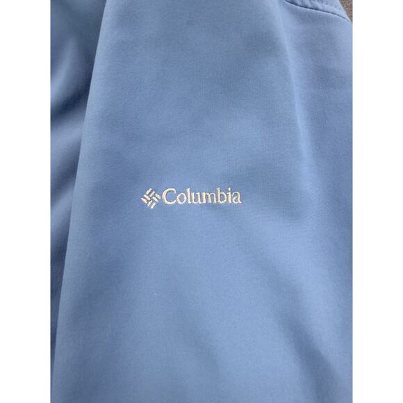 Columbia XL0931 Button Up Shirt Vented Back Blue Womens Med - Picture 3 of 11